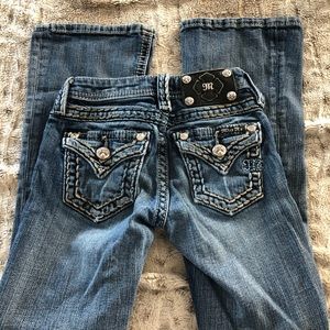 Miss Me girls boot cut size 7